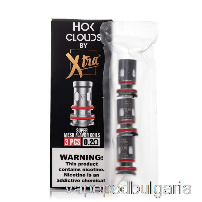 Vape Течности Xtra Hok Clouds резервни бобини 0.2ohm бобини